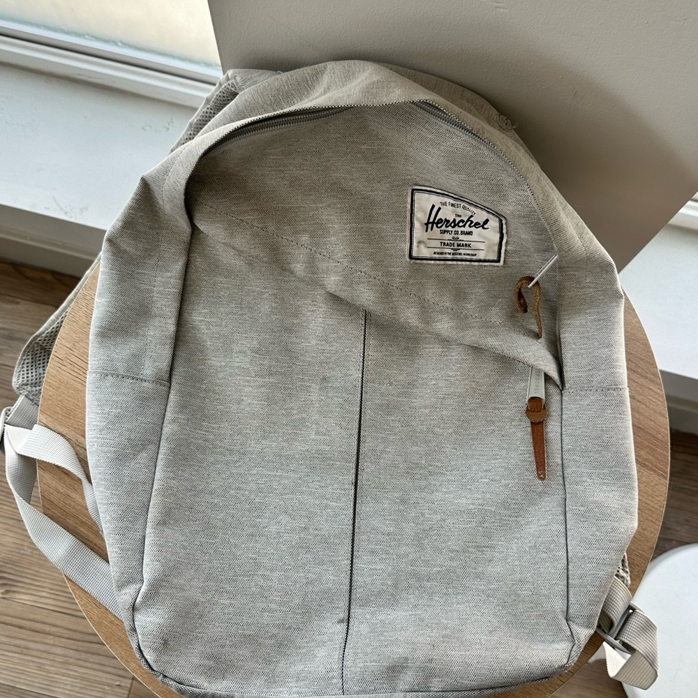 Herschel Supply Company Gray Backpack Minimalist Design